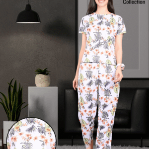 FLORAL CAMI TOP AND PYJAMA